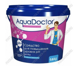 Средство для повышения уровня pH AquaDoctor pH Plus 0.8кг Средство для повышения уровня pH AquaDoctor pH Plus 0.8кг