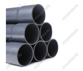 Труба Aquaviva ПВХ d140*8.3 PN 16 L-3 (штука) Труба Aquaviva ПВХ d140*8.3 PN 16 L-3 (штука)