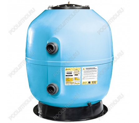 Фильтр AquaViva MS1050 (43 м³/ч, 1050 мм, 946 кг, 75 мм, 2,5Бар, 0.8 м засыпка)