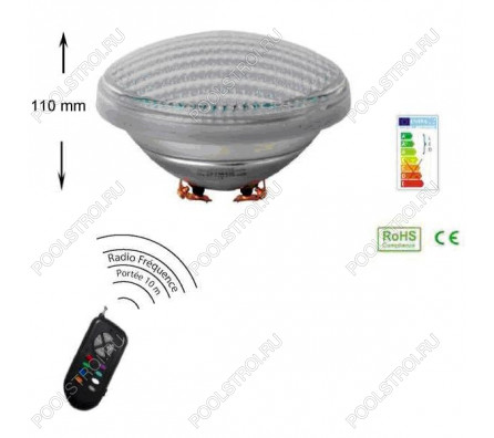 Лампа LED Aquaviva GAS PAR56-360 LED SMD RGB