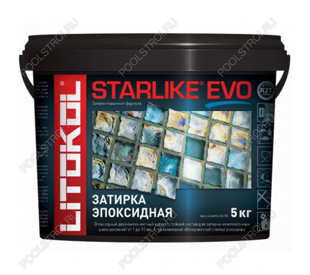 Затирочная смесь Litokol STARLIKE EVO Neutro S.113, 5 кг